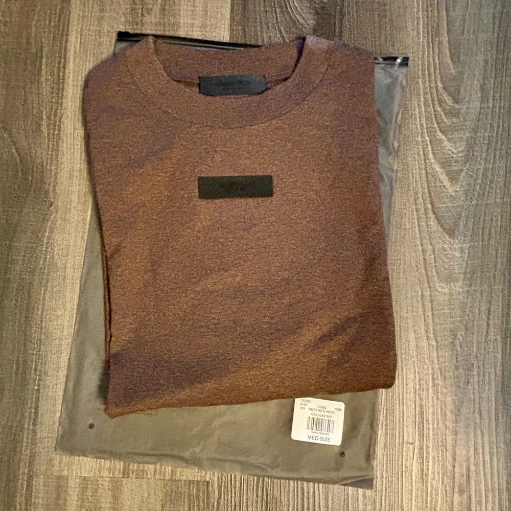 Fear of God Heather Wood  T Shirt